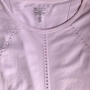 Athleta pink Foothill tank size M